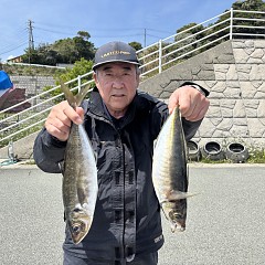 4月14日（火）午前便・アジ釣りの写真その2