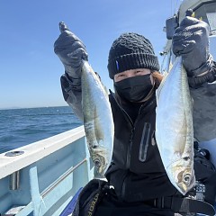 5月 10日（日）午前、午後アジ釣りの写真その3