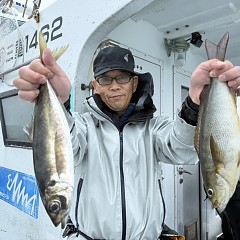 5月 21日（木）午前便・アジ釣りの写真その1