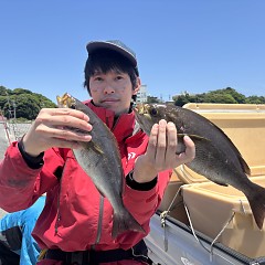 5月 25日（月）午前便・アジ、イサキ釣りの写真その1