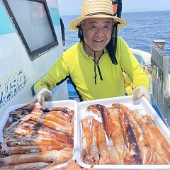 7月 16日(木)一日便・スルメイカ釣りの写真その2