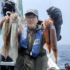 7月 17日(金)一日便・スルメイカ釣りの写真その1