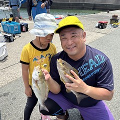 7月17日(金)午前便・午後便・イサキ釣りの写真その1