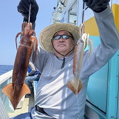 7月 23日（木）一日便・スルメイカ釣りの写真その2