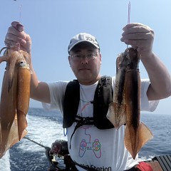 7月 24日（金）一日便・スルメイカ釣りの写真その1