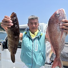7月24日（金）午前便・タテ釣りの写真その1