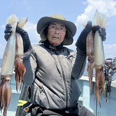 7月 29日（水）一日便・スルメイカ釣りの写真その1