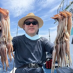 8月 1日（土）一日便・スルメイカ釣りの写真その4
