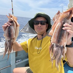 8月 1日（土）一日便・スルメイカ釣りの写真その6