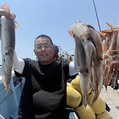 8月 2日(日)一日便・スルメイカ釣りの写真その4