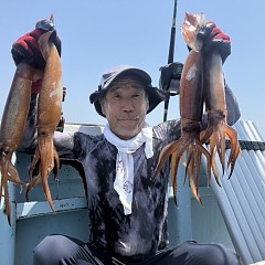 8月 2日(日)一日便・スルメイカ釣りの写真その5