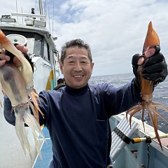 8月 4日(火)一日便・スルメイカ釣りの写真その5