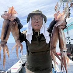 8月 9日（日）一日便・スルメイカ釣りの写真その2