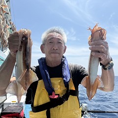 8月 10日（月）一日便・スルメイカ釣りの写真その4