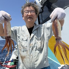 8月 10日（月）一日便・スルメイカ釣りの写真その6