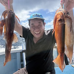 8月 14日（金）一日便・スルメイカ釣りの写真その1