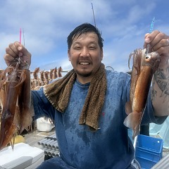 8月 15日（土）一日便・スルメイカ釣りの写真その3