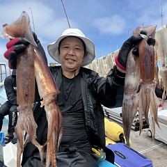 8月 15日（土）一日便・スルメイカ釣りの写真その4