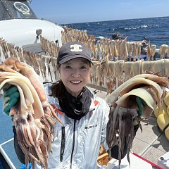 8月 16日（日）一日便・スルメイカ釣りの写真その1