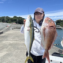 8月16日（日）午前便・タテ釣りの写真その1