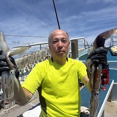 8月 17日（月）一日便・スルメイカ釣りの写真その2