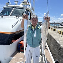 8月19日（水）午前便・タチウオ釣り・午後便・タテ釣りの写真その1