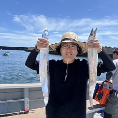 8月19日（水）午前便・タチウオ釣り・午後便・タテ釣りの写真その2