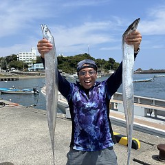 8月21日(金)午前便・タチウオ釣りの写真その1