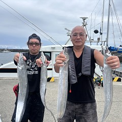 8月23日（日）午前便・タチウオ釣りの写真その1