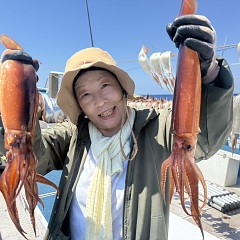 8月 25日（火）一日便・スルメイカ釣りの写真その1