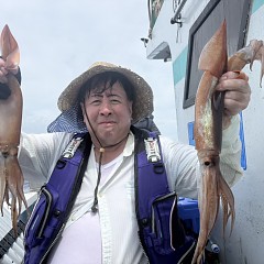 8月 27日（木）一日便・スルメイカ釣りの写真その2