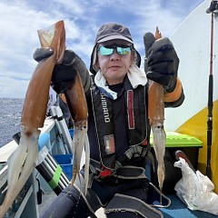 8月 27日（木）一日便・スルメイカ釣りの写真その3