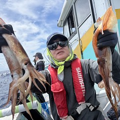 8月 27日（木）一日便・スルメイカ釣りの写真その4