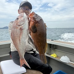 8月28日（金）午前便・タテ釣りの写真その2