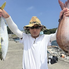 8月31日(月)午前便・タテ釣りの写真その3