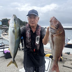 9月3日（木）午前便・タテ釣りの写真その1
