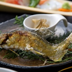 鮎の塩焼き