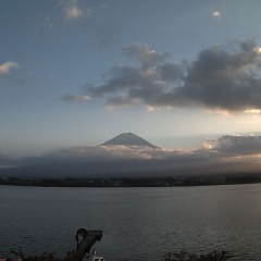 河口湖の最低気温の画像