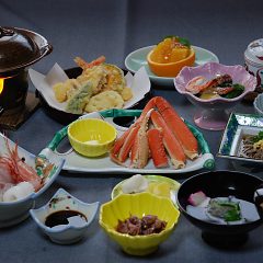 京都府宮津 料理旅館 松風 まつかぜ 公式サイト 冬はかに料理が好評 海水浴場が目の前